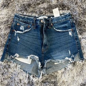 Abercrombie & Fitch Mom Jean Shorts